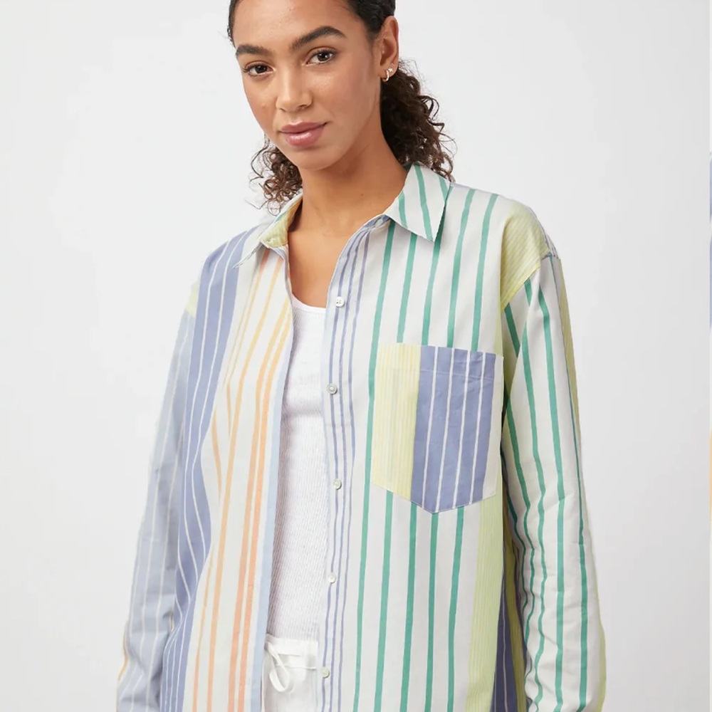 Rails Women’s Arlo Portofino Button-Down Shirt, Size M, New
